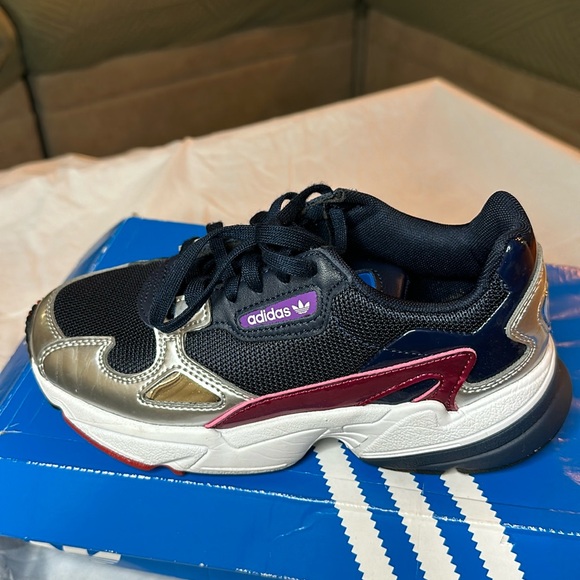 Kids Adidas Falcon Sneakers - Picture 1 of 7